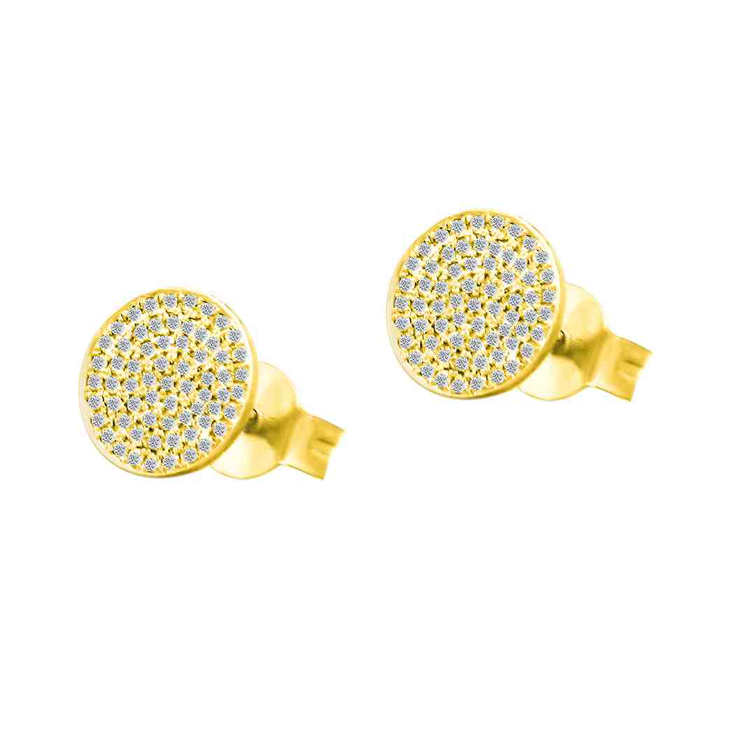 Round Stud Earring ER23023A